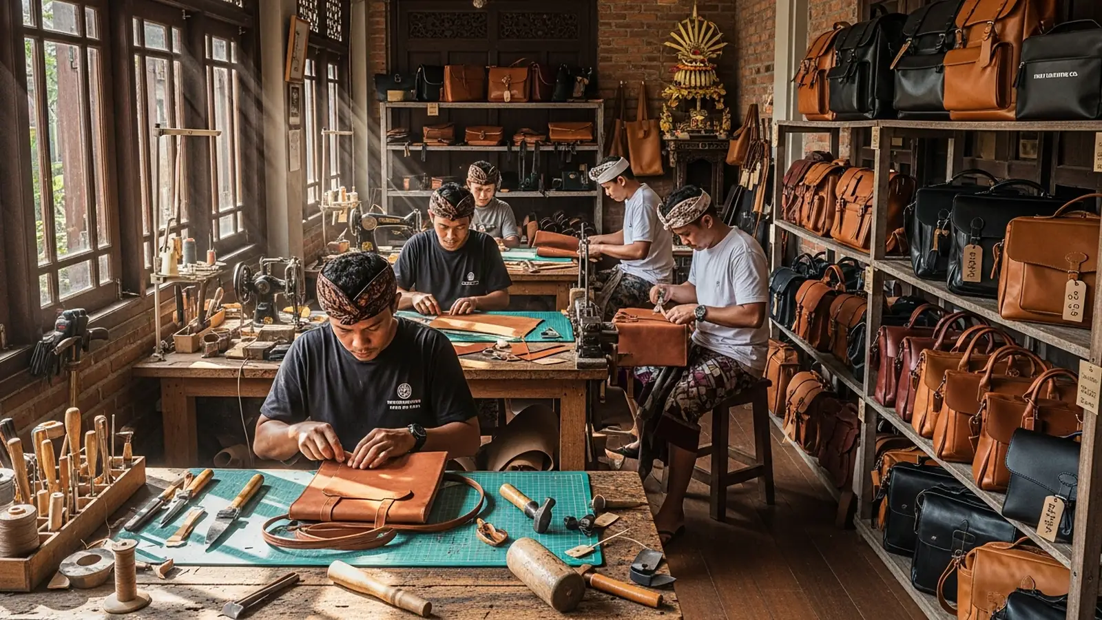 Bali Leather Bag Export — a B2B export house